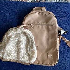 NEW - DSW BACKPACK DUO Beige/Tan